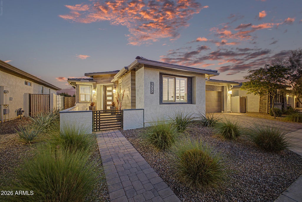 Photo of 1337 W Camina Buena Vista Vis, San Tan Valley, AZ 85140 (MLS # 7074087)