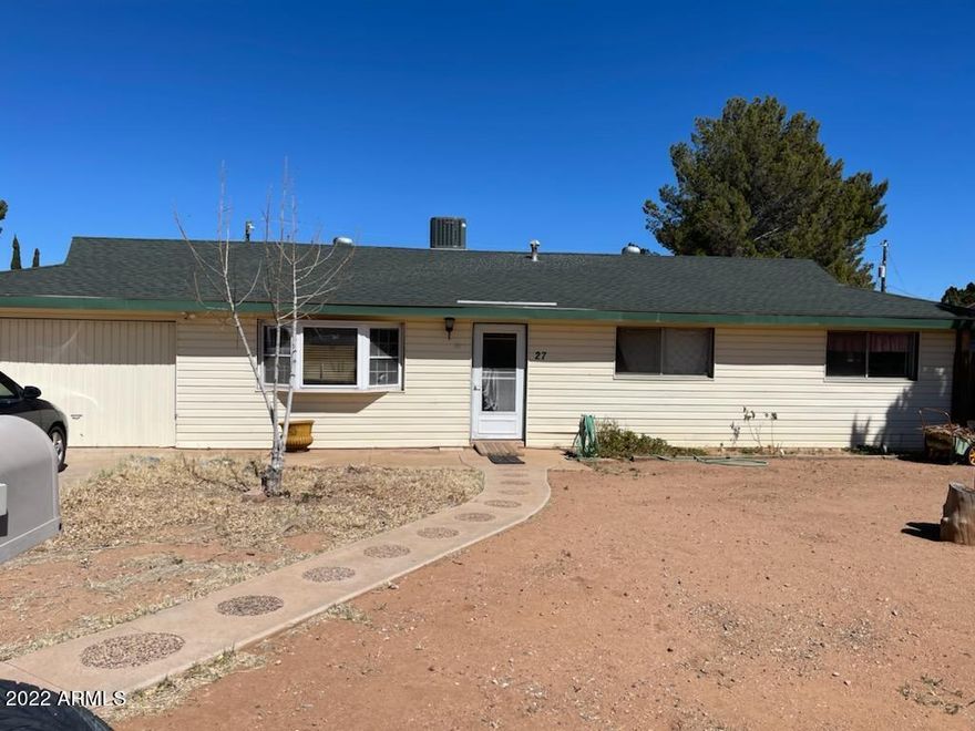 Investors delight... this home has 4 bedrooms, 2 bathrooms. New HVAC system- AC system. Bonus room off the back. Large fully fenced in yard. 
Being SOLD AS IS and CASH only!