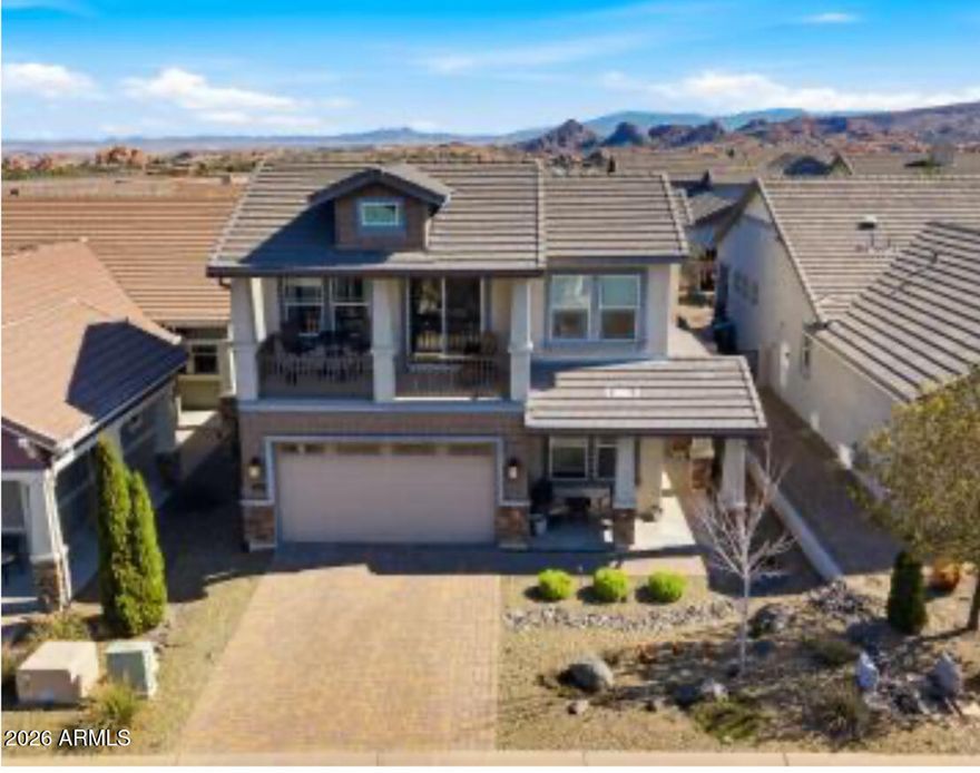 🚨 PRICE IMPROVEMENT - Now $20,000 Less! 

Don't miss this exceptional opportunity in Prescott Lakes!

This spacious 4-bedroom home has just been reduced by $20,000, creating one of the best values in this highly sought-after community.

Enjoy the convenience of main-level living with 2 bedrooms plus a dedicated office on the first floor, ideal for everyday comfort and flexibility. Upstairs offers 2 additional bedrooms, a media room, and a full bath--perfect for guests, extended family, kids, hobbies, or a private retreat.

Step outside to a serene, tranquil backyard designed for relaxation, with beautiful low-maintenance landscaping so you can spend less time working and more time enjoying life.

Live the coveted Prescott Lakes lifestyle, featuring:
⛳ Championship