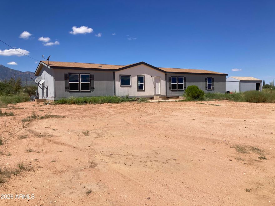 Vanella Shell - large affixed Clayton Home on 5 acres - BRAND NEW PRIVATE WELL - cosmetic fix up - totally fenced and gated. Ready for a large family or a small farm.
