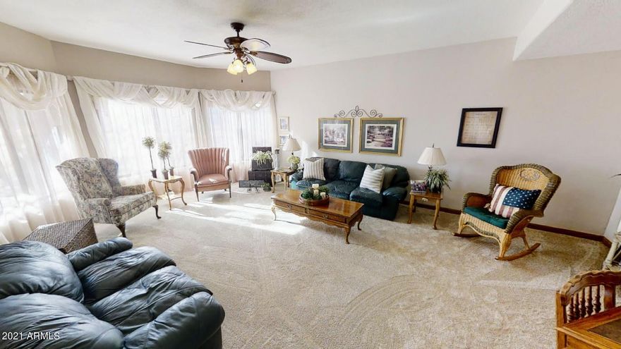 Beautifully renovated two story home with room to roam on approx 3 acres in charming Benson. Located conveniently close to I-10 with an easy commute to Tucson this 3 bedroom 2 bathroom ranch style home offers gorgeous mountain views. This home boosts an updated kitchen with granite countertops, updated cabinets, kitchen island and stainless steel appliances. The living room has been updated with new carpet and offers enough room for the whole family to enjoy. The den has brand new laminate flooring with a wood burning fireplace to warm up with during the winter months. Upstairs you'll find the master bedroom with updated master bathroom, two guest bedrooms, laundry room, and updated guest bathroom as well.