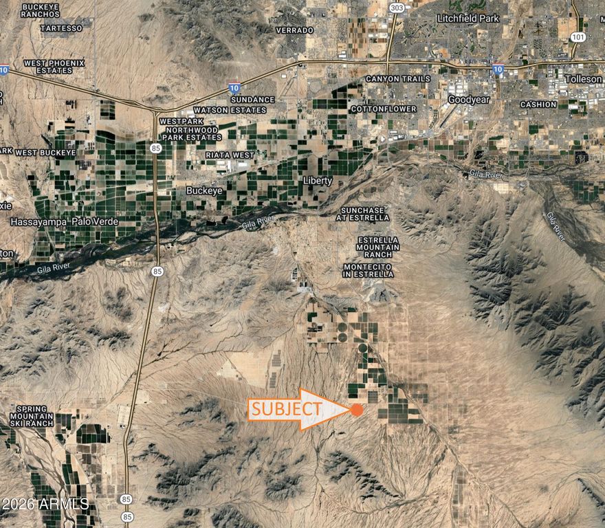 ONE ACRE FOR SALE IN BUCKEYE, AZ!  POWER CLOSE BY. THIS AREA IS GROWING FAST & OFFERS AMAZING DESERT VIEWS. ZONED R-43. MARICOPA COUNTY APN 400-62-288-F, REFERRED TO AS PARCEL 4 ON RECORDED SURVEY 2024-0666487. *SELLER MAY CARRY*BUYER TO VERIFY, ZONING / USE , UTILITIES, ACCESS & ALL PERTINENT INFORMATION* DO NOT USE ADDRESS TO LOCATE MUST USE GPS COORD 33.213270, -112.452941.