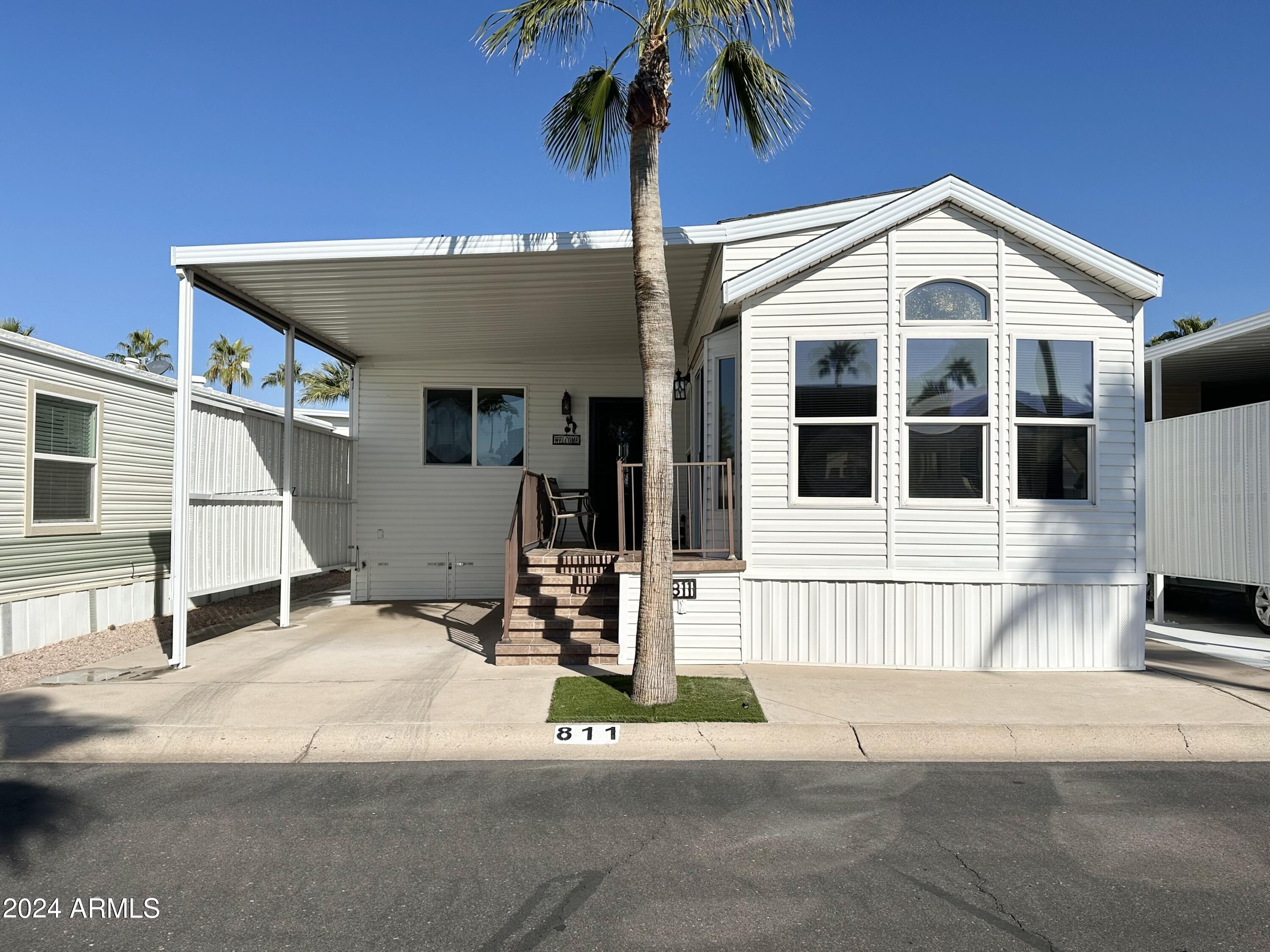 View Apache Junction, AZ 85119 mobile home