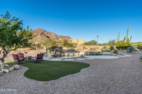 A home in Gold Canyon