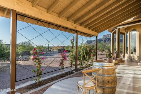 A home in Gold Canyon