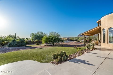 A home in Gold Canyon