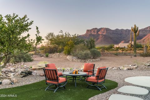 A home in Gold Canyon