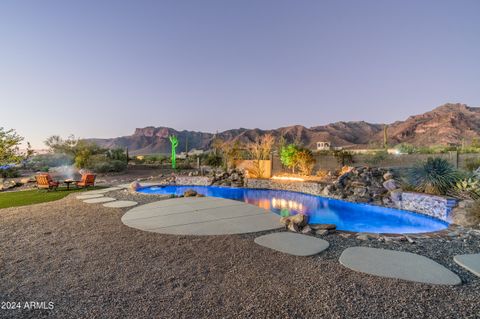 A home in Gold Canyon