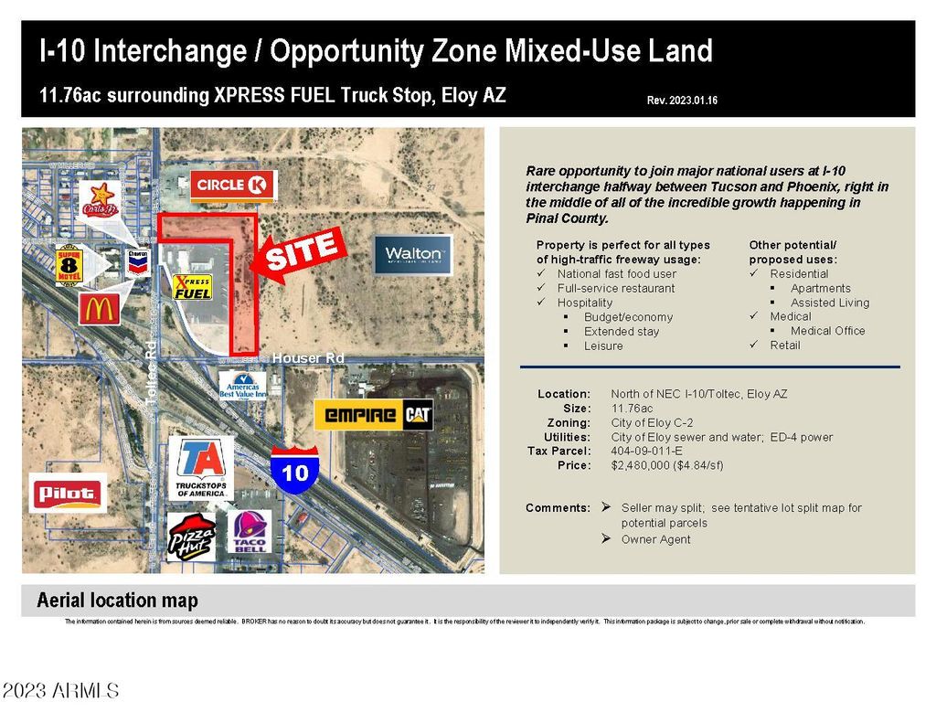 Photo of 00 N Toltec Road #1, Eloy, AZ 85131 (MLS # 6510247)
