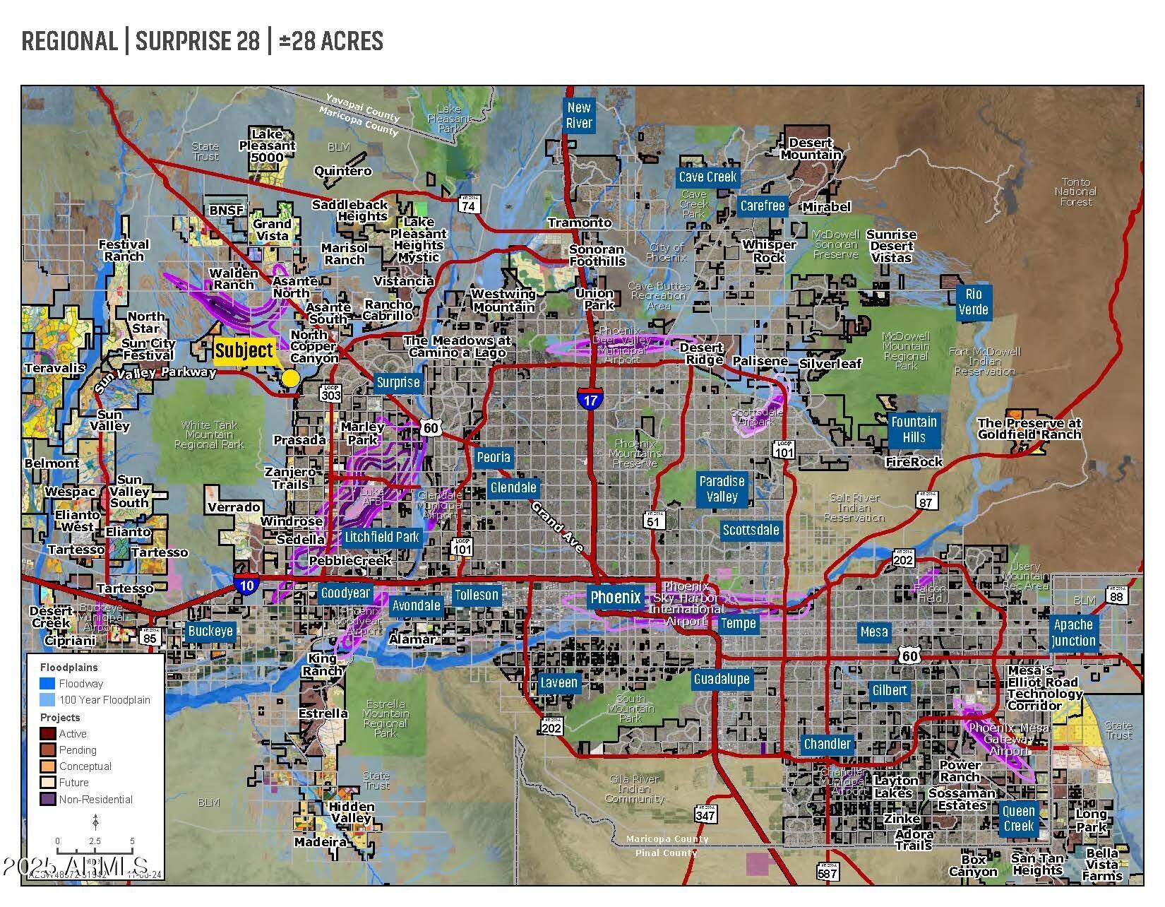 AZSW48572 Regional Map