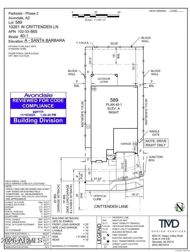 10261 W CRITTENDEN Lane