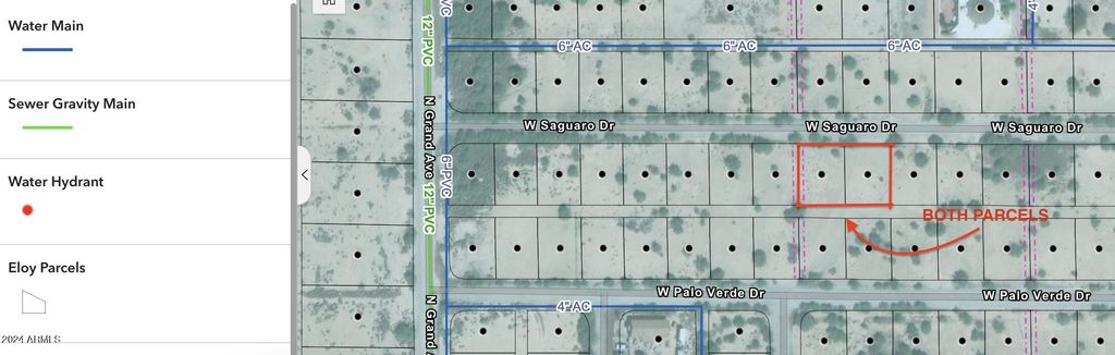 Photo of 4075 W Saguaro (2 Commercial Lots) Dr #8 &amp; 9, Eloy, AZ 85131 (MLS # 6774538)