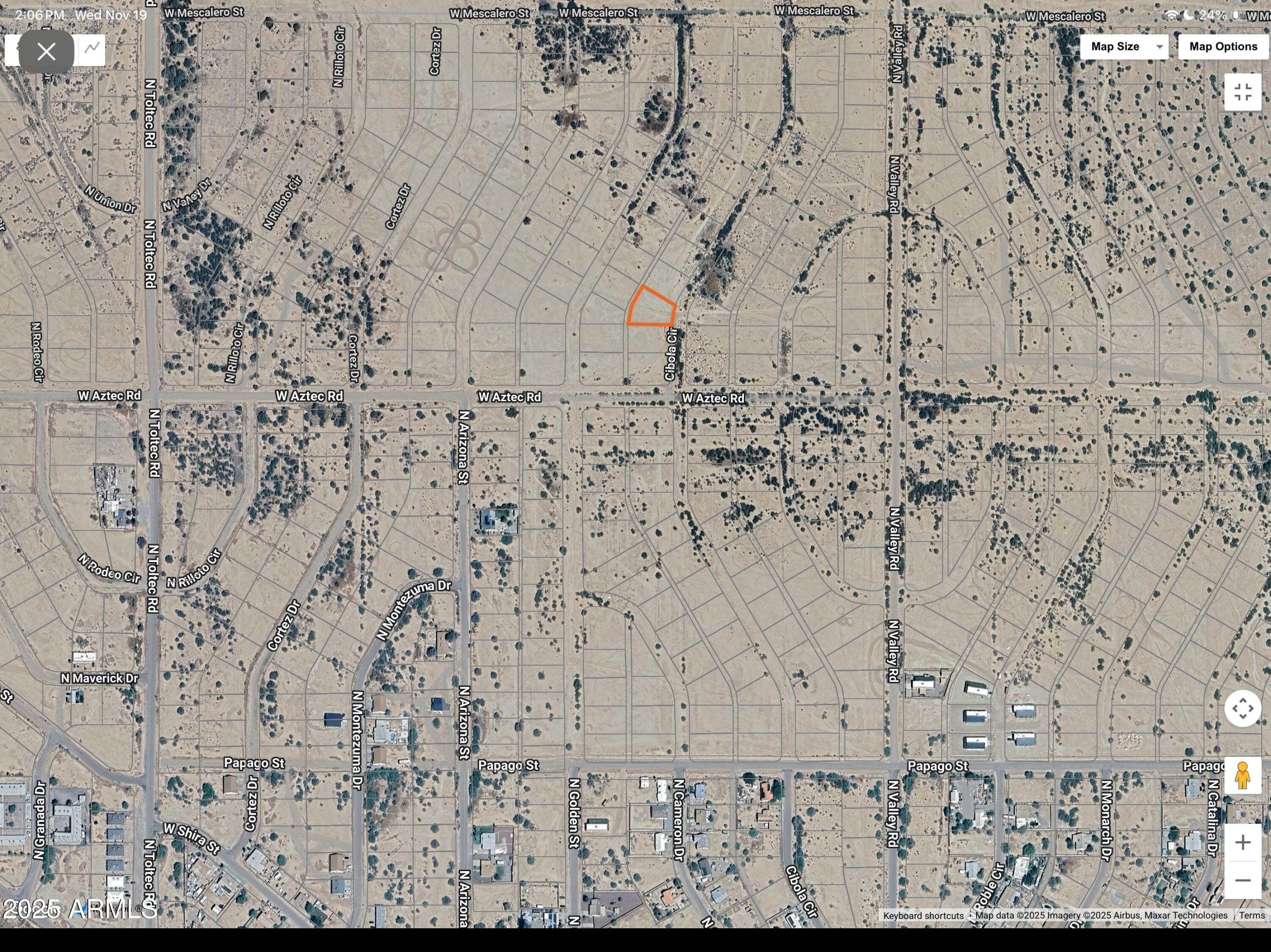 TOLTEC/ARIZONA VALLEY UNIT EIGHTEEN - Land