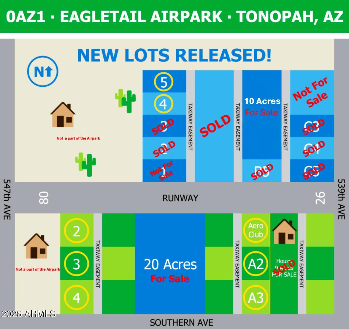 Eagletail Airpark - Land