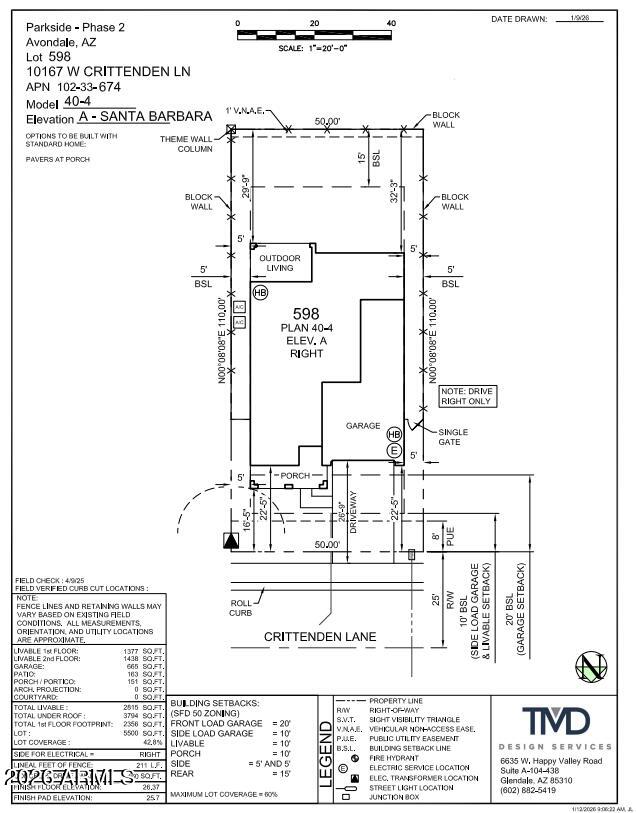10167 W CRITTENDEN Lane