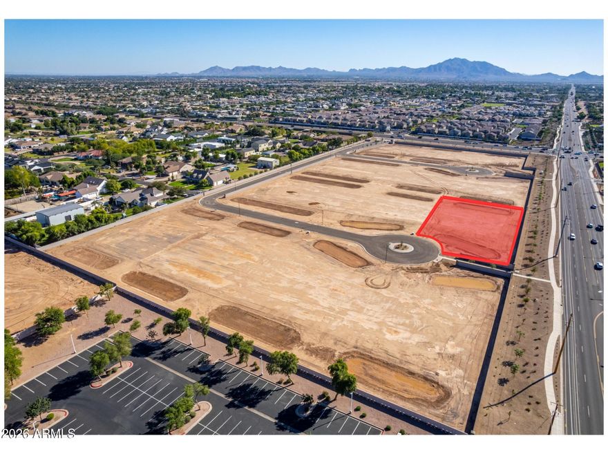 Rare opportunity to build your dream custom home on this beautiful 0.92-acre fully improved estate lot in the prestigious gated community of Arboreta Estates, Gilbert, AZ. Lot 7 features 0.92 acres with all utilities stubbed directly to the lot: water, sewer, electricity, natural gas, and high-speed internet. This desirable north/south oriented lot sits at the end of a cul-de-sac. Build-ready with no utility extensions needed. Enjoy a stunning custom stone-gated entrance with professional landscaping. A+ location at Germann Road & Greenfield Road with access to Gilbert's award-winning schools, Luxury Shopping and Restaurants. Only 6 lots remaining as the community nears completion. Don't miss one of the final large custom home lots in Gilbert!