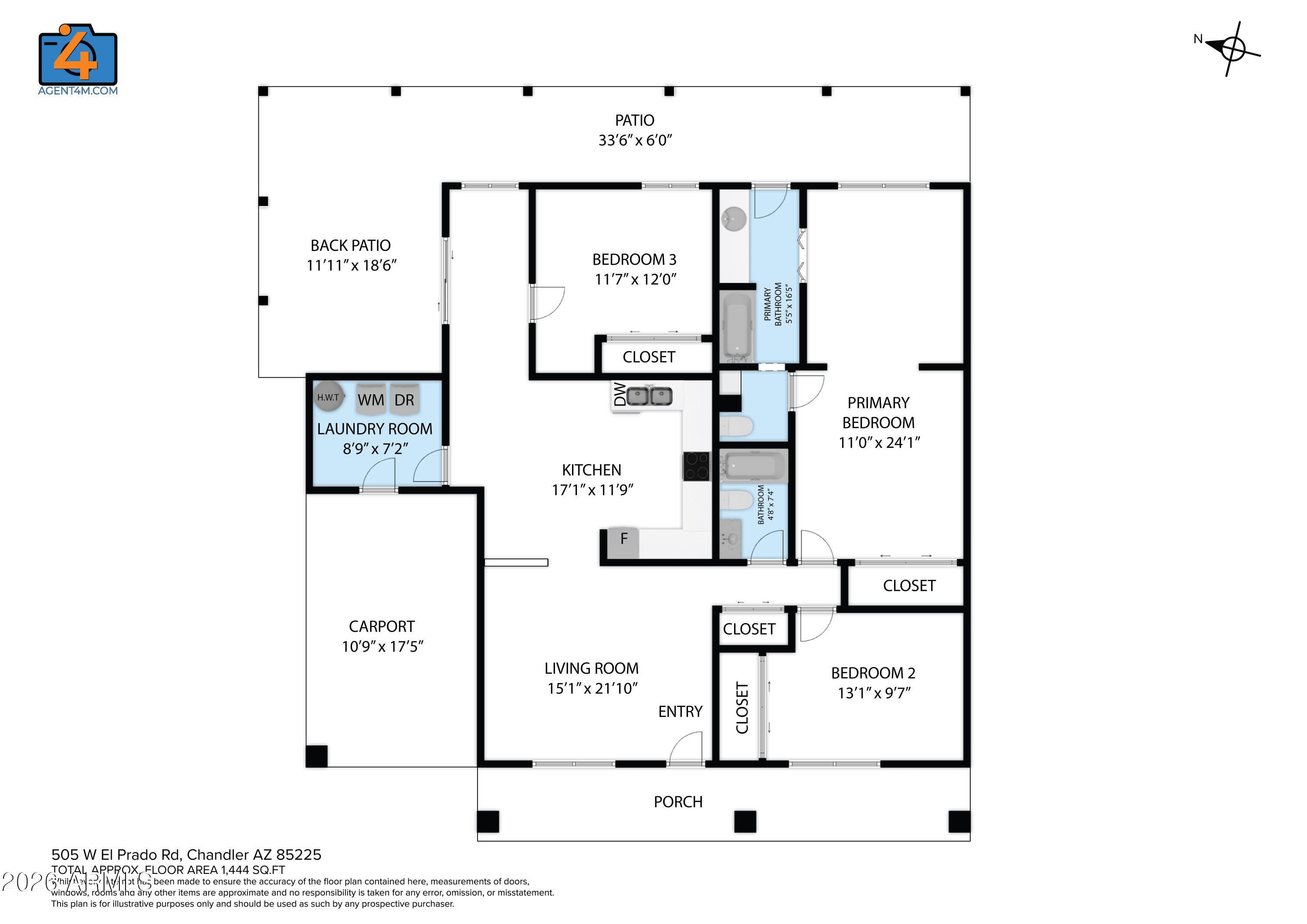 505 W EL PRADO Road