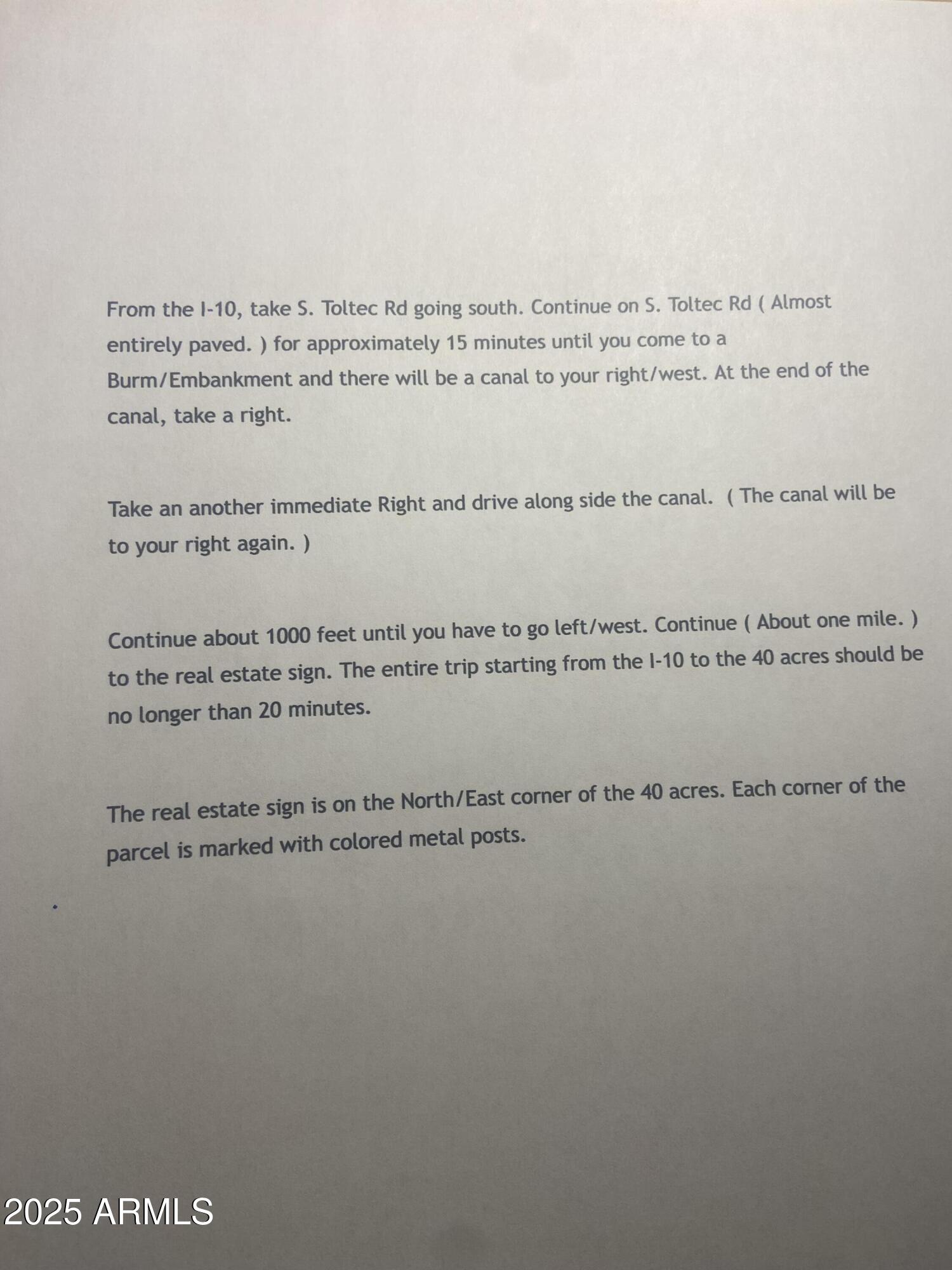 1 S Toltec Buttes Road C