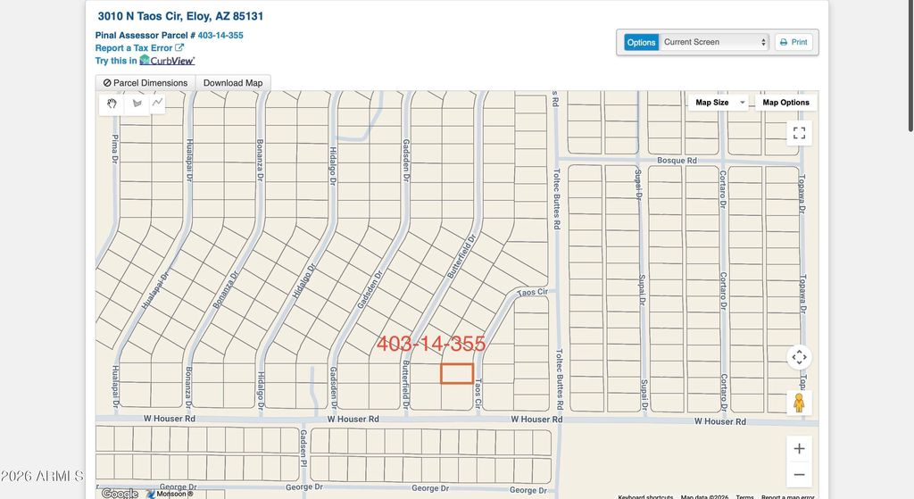 Photo of 3135 N Gadsden( 8 Lots ) Drive #10, Eloy, AZ 85131 (MLS # 6997755)