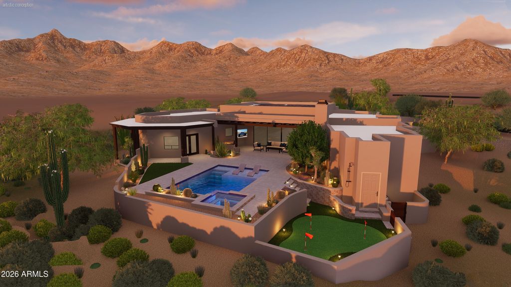 Photo of 9197 E Bajada Road, Scottsdale, AZ 85262 (MLS # 6906566)