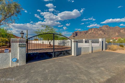 A home in Apache Junction