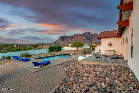 A home in Apache Junction