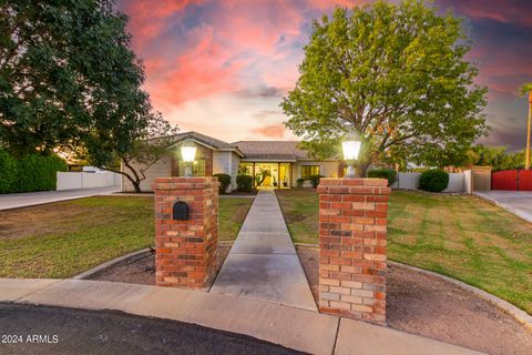 A home in Gilbert