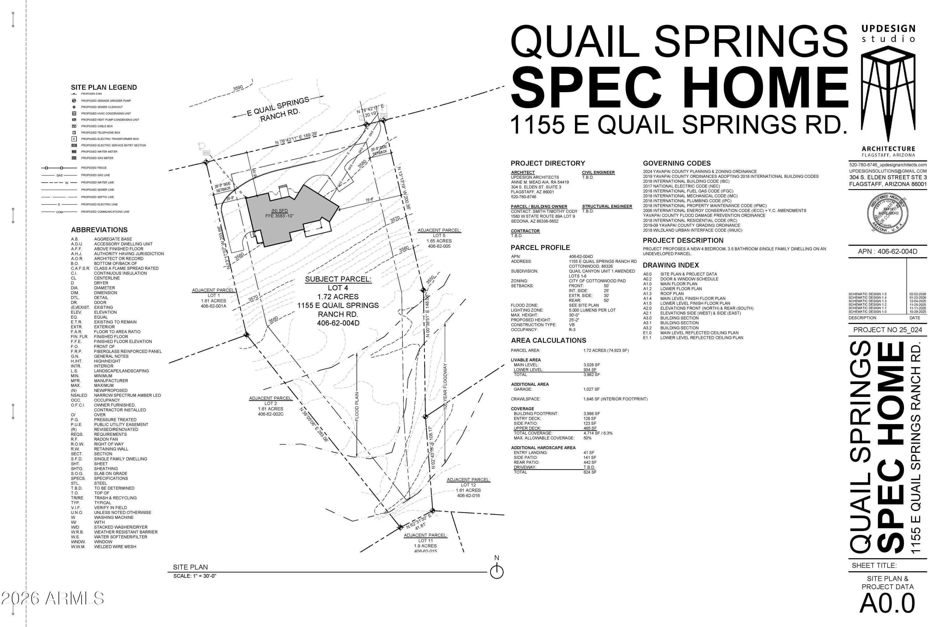 QUAIL CANYON UNIT 1 AMD - Land