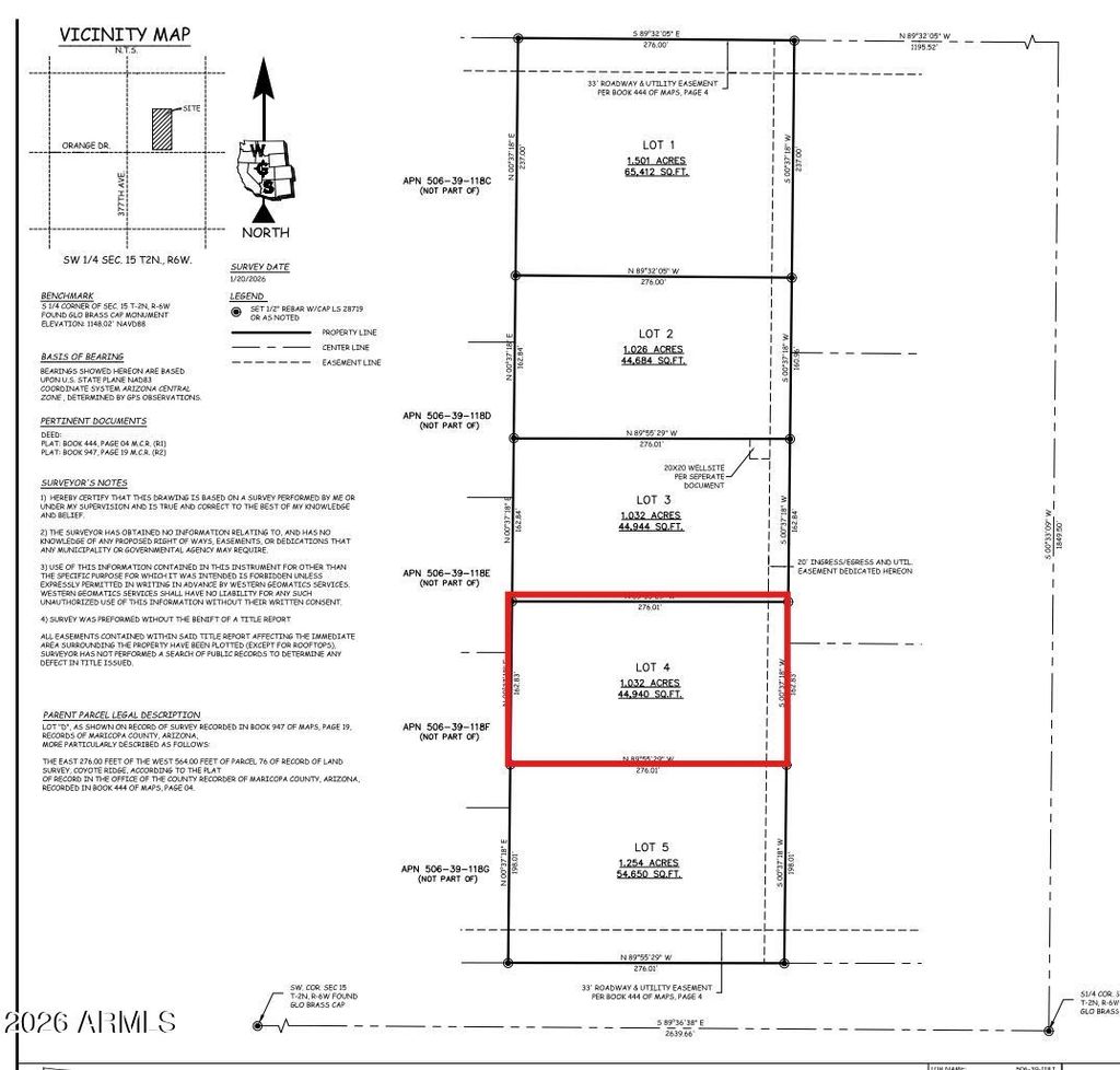 Photo of 376 W Orange Drive #Lot 4, Tonopah, AZ 85354 (MLS # 6975023)