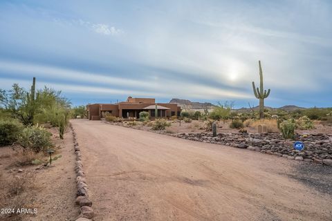 A home in Gold Canyon