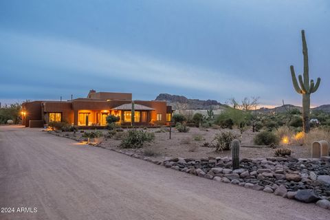 A home in Gold Canyon