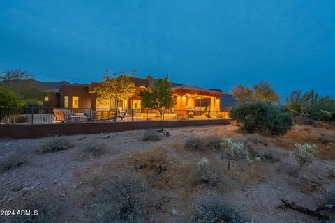 A home in Gold Canyon