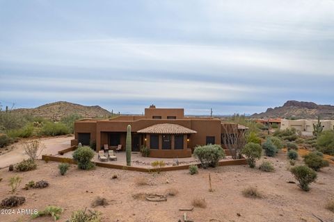 A home in Gold Canyon