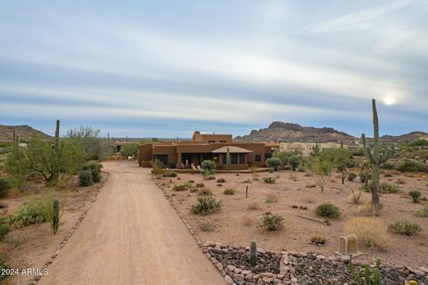 A home in Gold Canyon