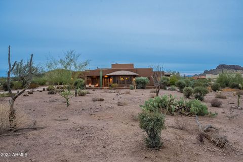 A home in Gold Canyon