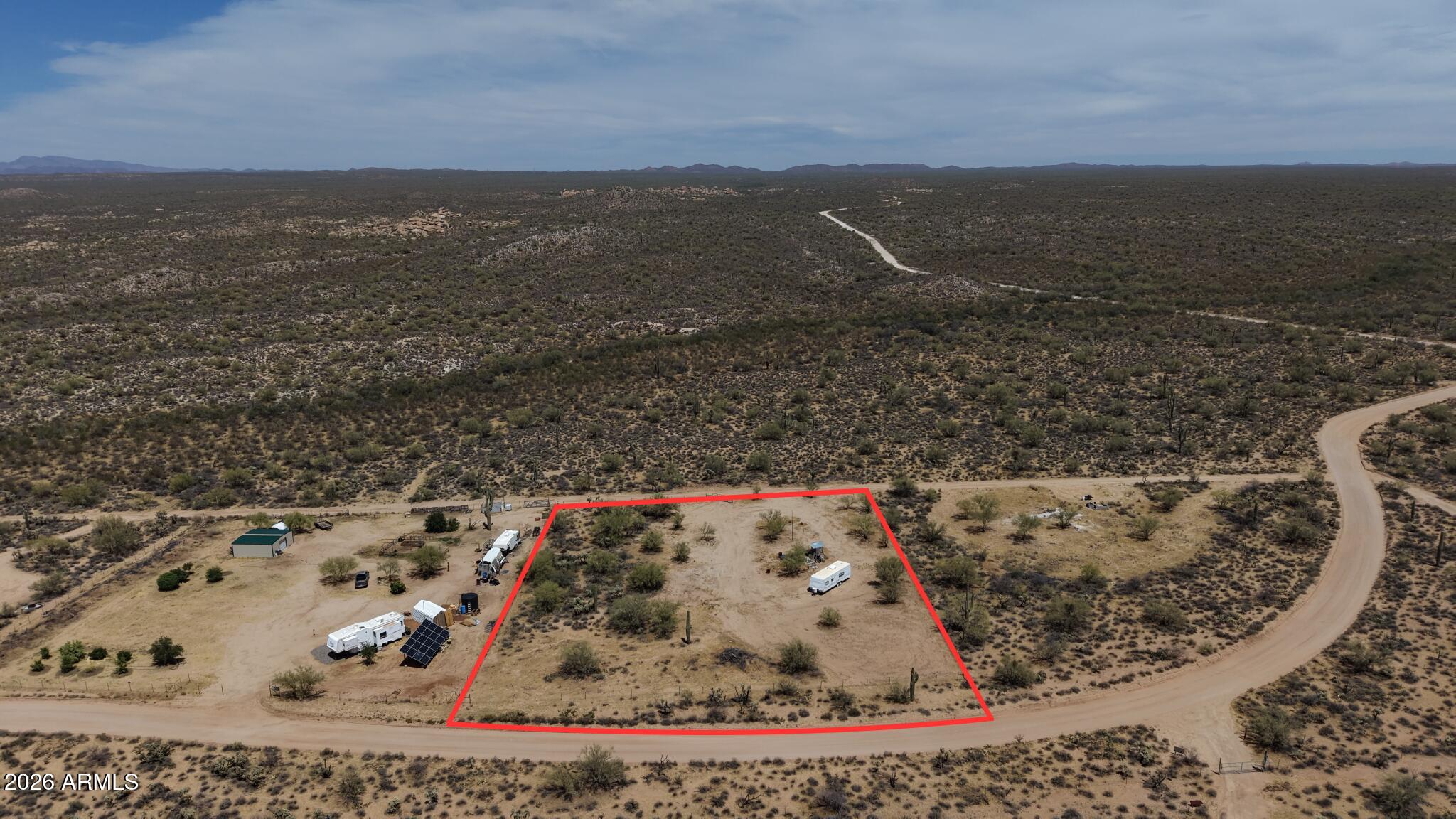 A PORTION OF TRACT 13, BAR E/B RANCH, UNIT 1, ACCO - Land
