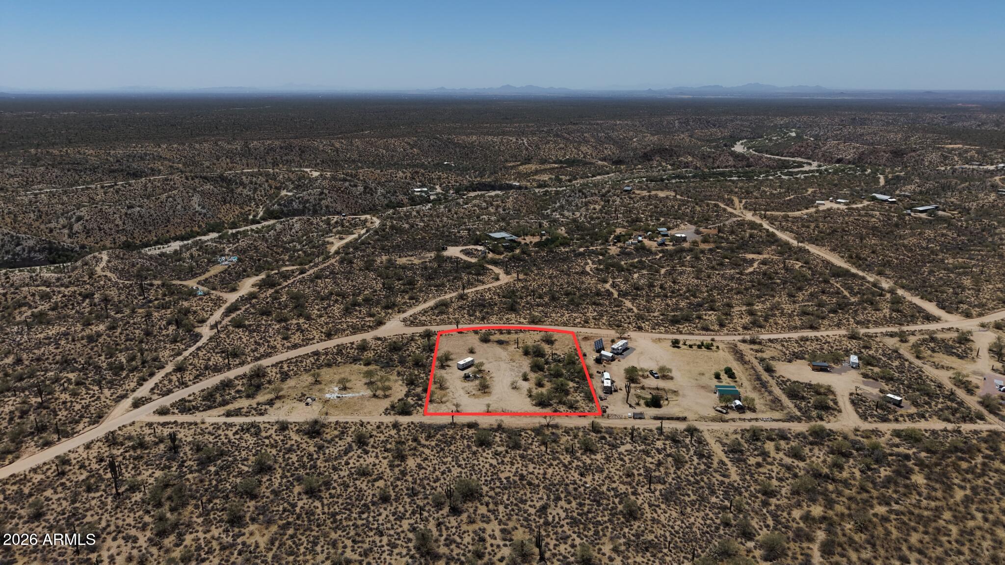 A PORTION OF TRACT 13, BAR E/B RANCH, UNIT 1, ACCO - Land