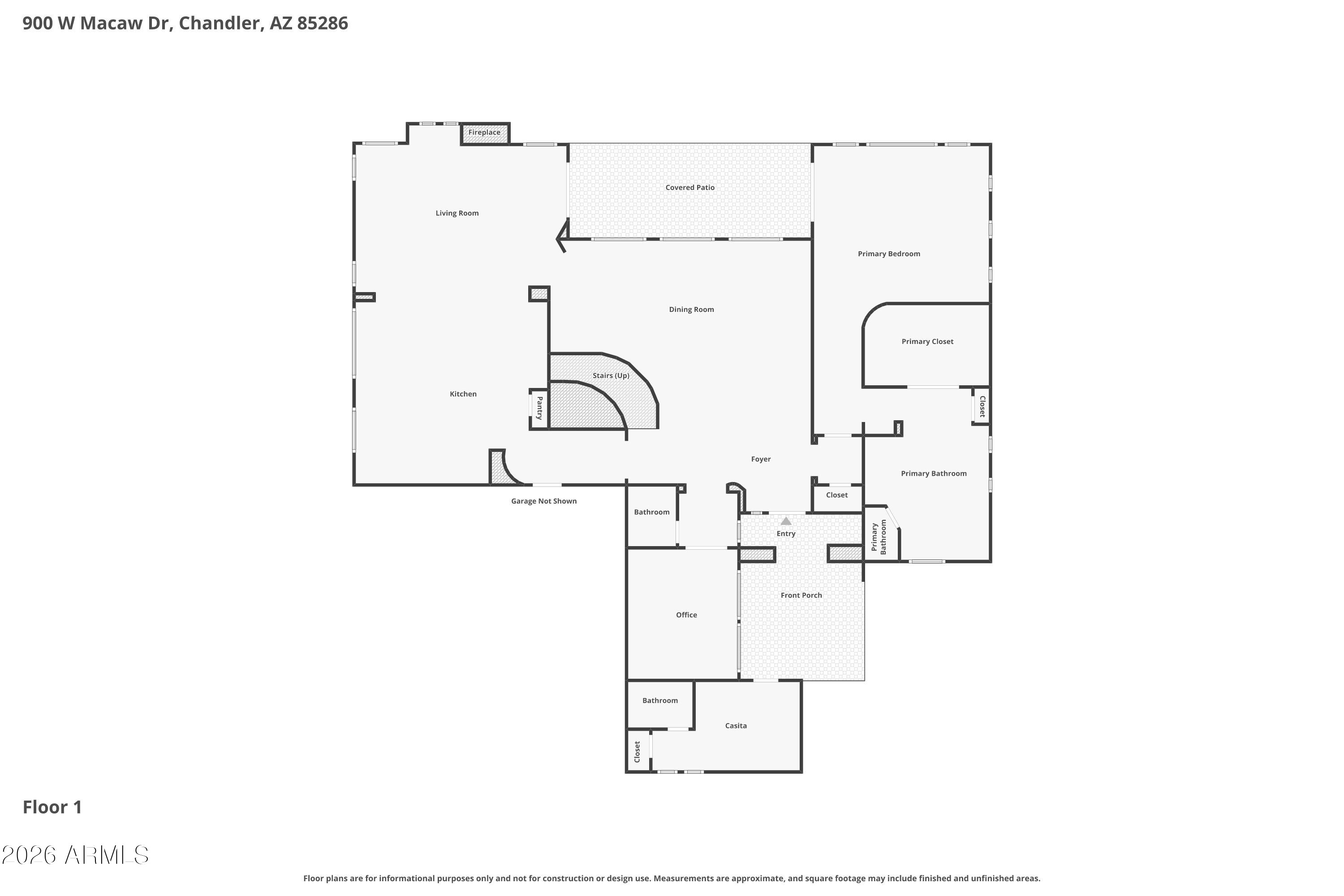 900 W MACAW Drive