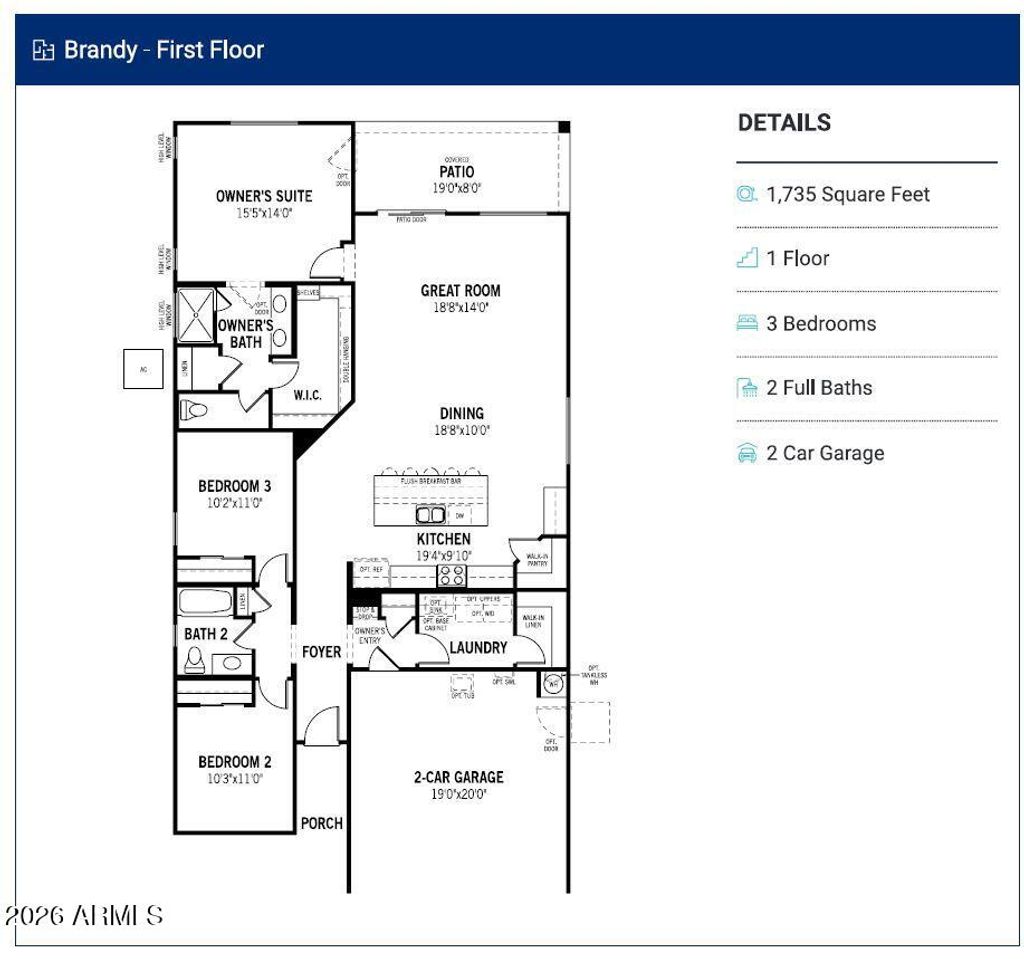 Photo of 3731 S 241st Avenue, Buckeye, AZ 85326 (MLS # 7028150)