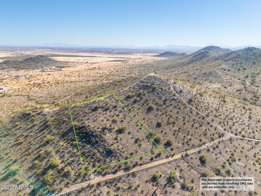 Stunning Mountain Views from this 1 acre lot that backs Casa Grande Mountain. Casa Grande is positioned for continued major economic growth. Build your dream home, or buy and hold for later!
