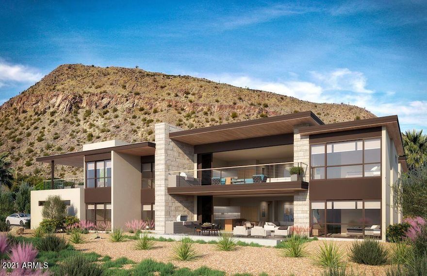 Tucked at the base of revered Camelback Mountain Ascent is a new private residential enclave adjacent to the Phoenician® Resort-one of Arizona's premier luxury resort destinations. This community incorporates the Sonoran Desert landscape directly into its design, at the most enviable location in Scottsdale. Ascent Golf Villas offer views overlooking the golf course & Camelback Mountain. Home designs feature contemporary architecture integrating, warm, natural materials, expansive windows, large outdoor living areas & a private 2-car garage. Thoughtfully designed by Nelsen Architects and Vallone Interior Design. Luxury finishes include exquisite Bulthaup kitchens, Provenza wood floors, Sub Zero Wolf appliances, & 10'ceilings. Estimated completion and move-in Q1 of 2022! Only a handful left!