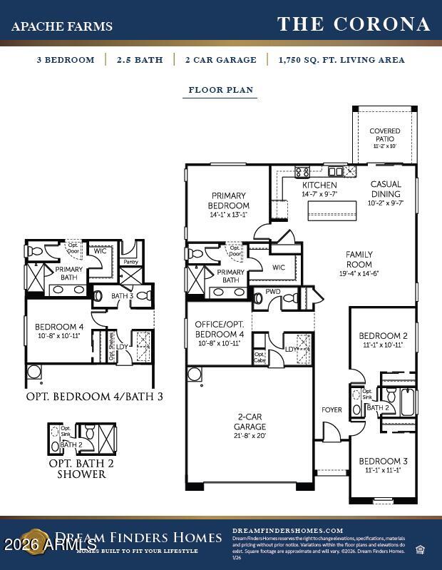 Photo of 24087 W Hacienda Avenue, Buckeye, AZ 85326 (MLS # 7034931)