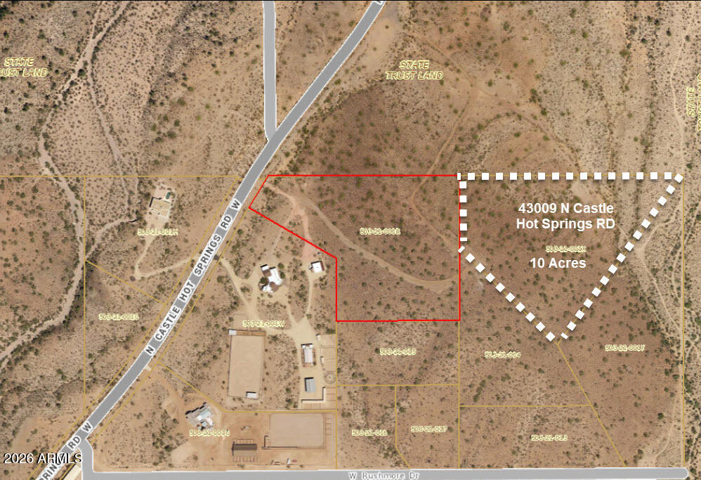 43009 N Castle Hot Springs Road '-'