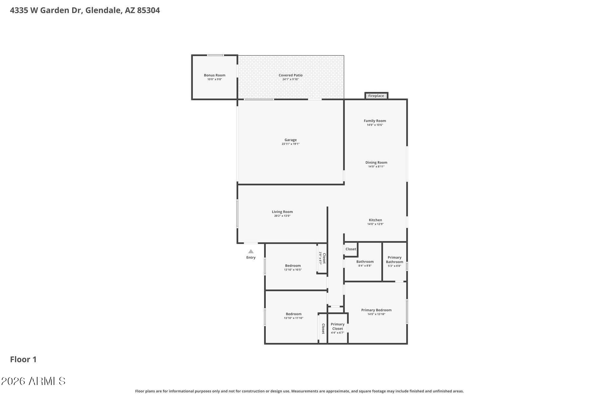 4335 W GARDEN Drive