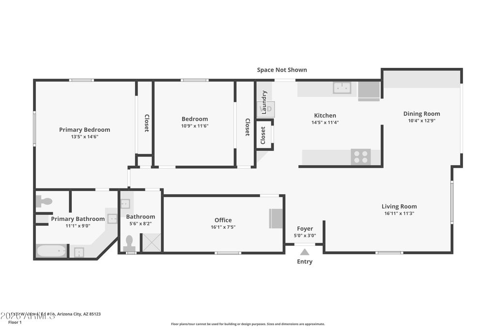 Photo of 11100 W Alsdorf Road #50, Arizona City, AZ 85123 (MLS # 7013878)