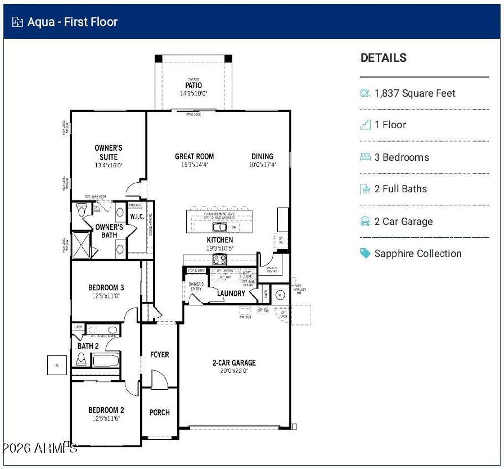 Photo of 629 W Riparian Drive, San Tan Valley, AZ 85140 (MLS # 7013615)