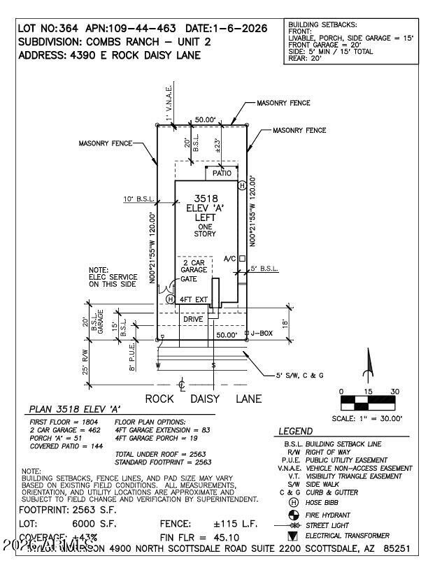 4390 E ROCK DAISY Lane