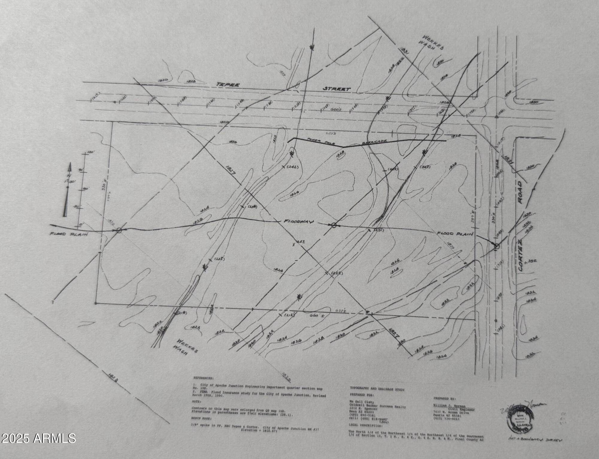 1500 +/- N Cortez Road -