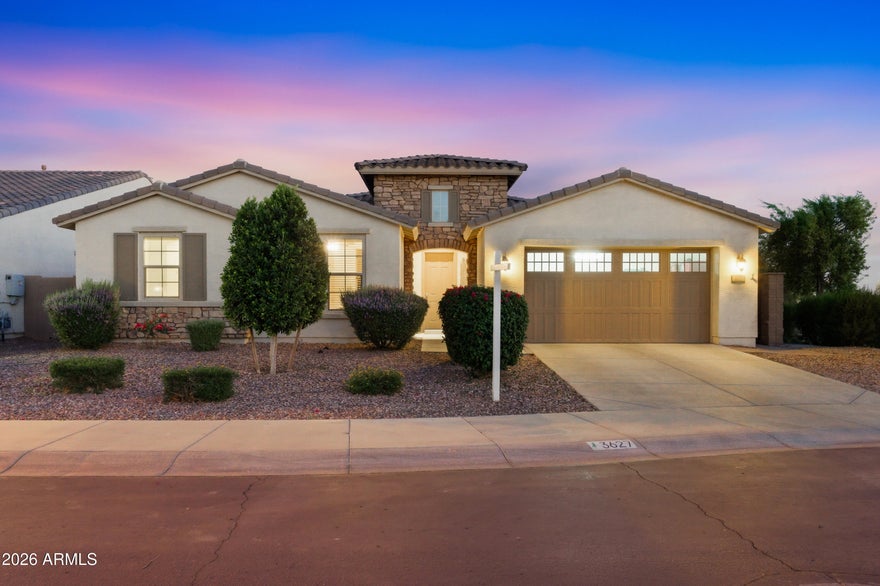 Welcome home to this masterwork of design in the highly coveted community of The Bridges! Perfectly positioned on a premium lot, with no neighbors behind and to the side. Inside, the light and bright open-concept layout creates an airy, custom feel from the moment you step through the front door. At the heart of the home, the gourmet chef's kitchen boasts premium cabinetry, granite countertops, and a large center island that flows seamlessly into the expansive great room--ideal for everyday living and effortless entertaining. The split floor plan offers maximum privacy alongside versatile living spaces perfect for a home office, flex space, or guest retreat. Step outside to your private backyard oasis, complete with a sparkling pool!  Great location with the park nextdoor!