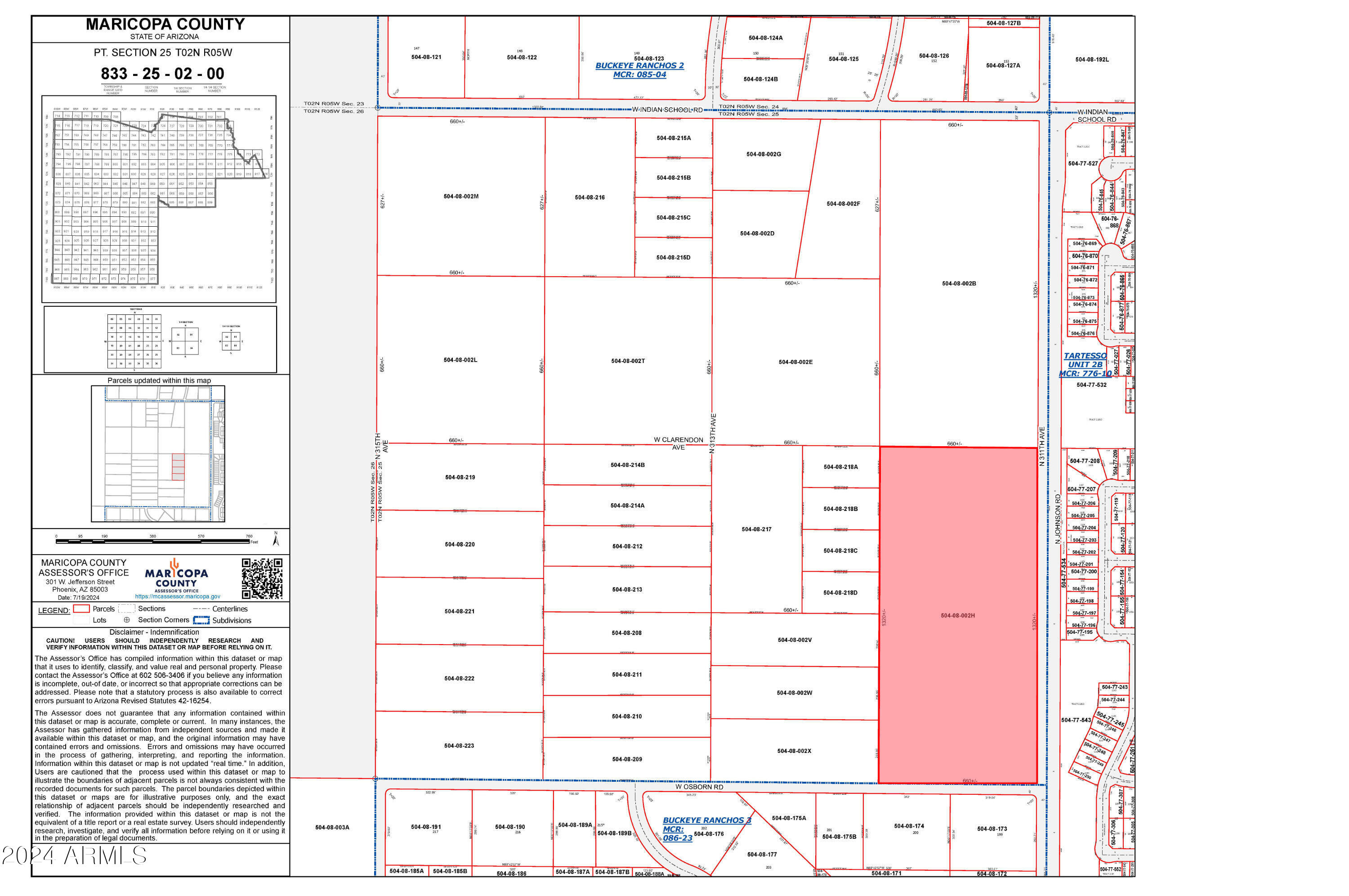 0 N Osborn Road -
